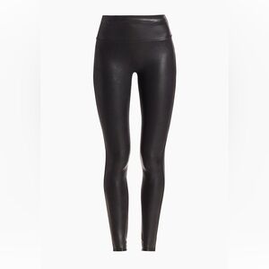 SPANX Shiny Black Leggings